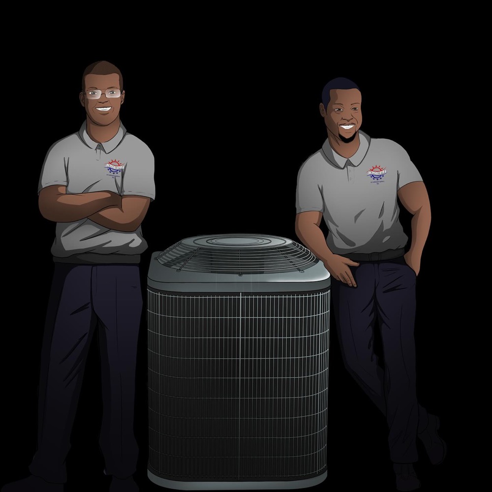 Ronel and Rold Joseph, father and son, Joseph Air Conditioning & Appliance